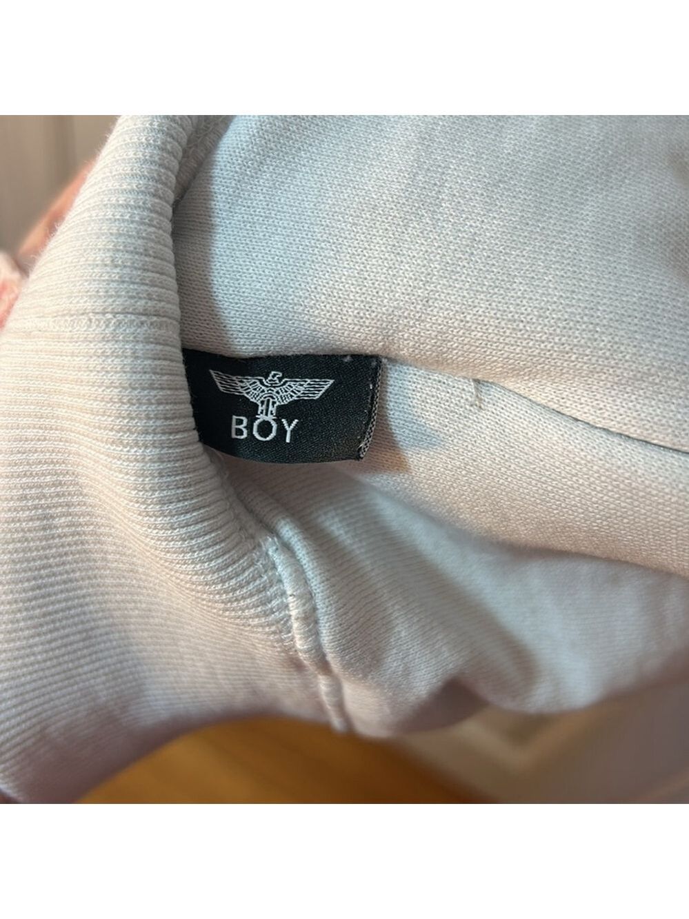 White BOY London Sweatshirt size M drip logo graffiti - Picture 5 of 11